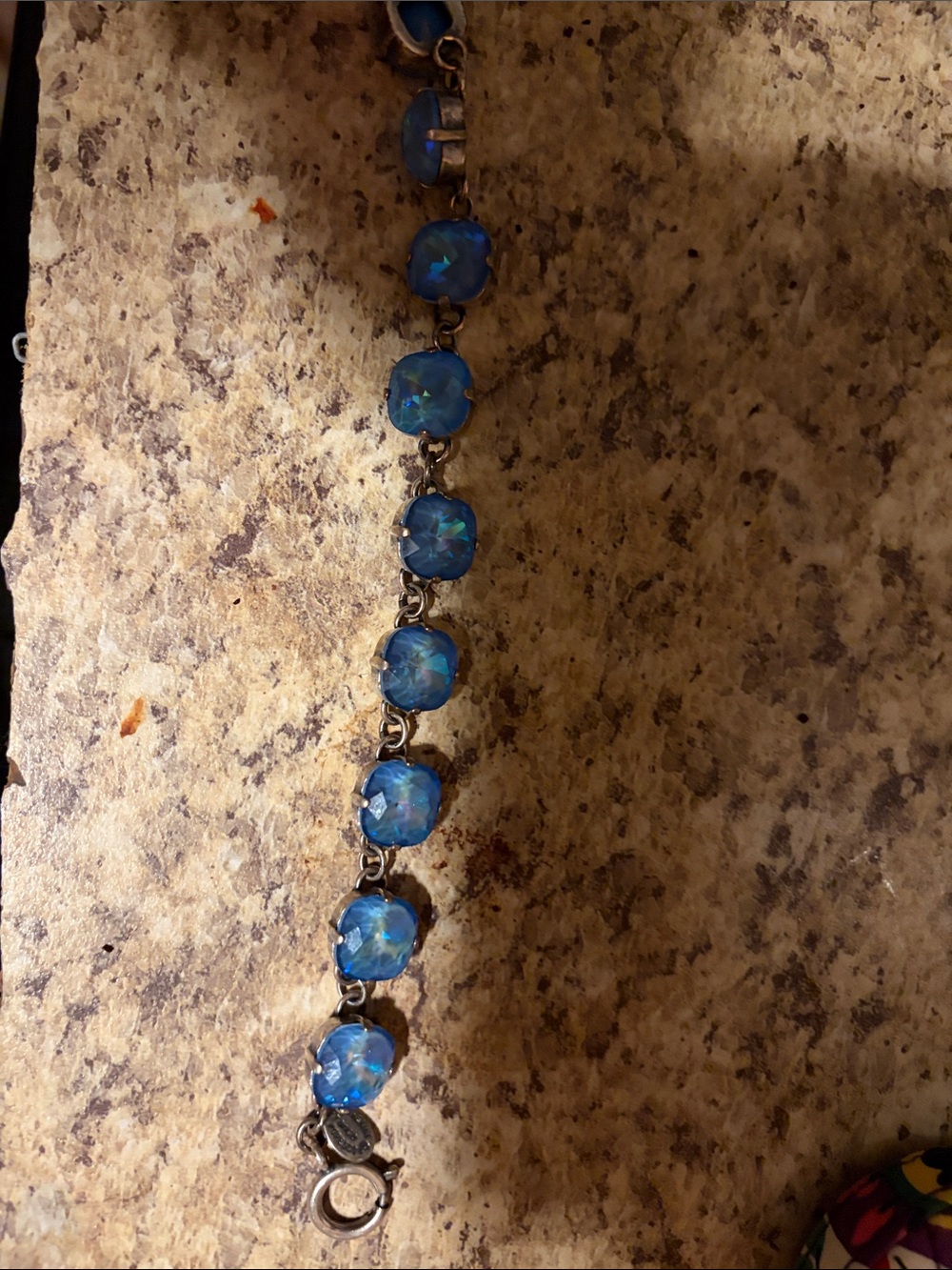 Catherine Popesco blue Crystal Bracelet